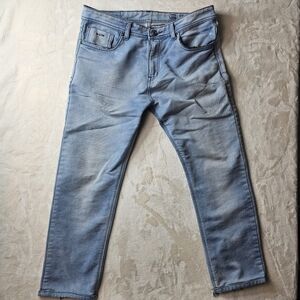 G-Star Raw Denim Jeans Light Wash Revend Super Slim Size 34 Men’s